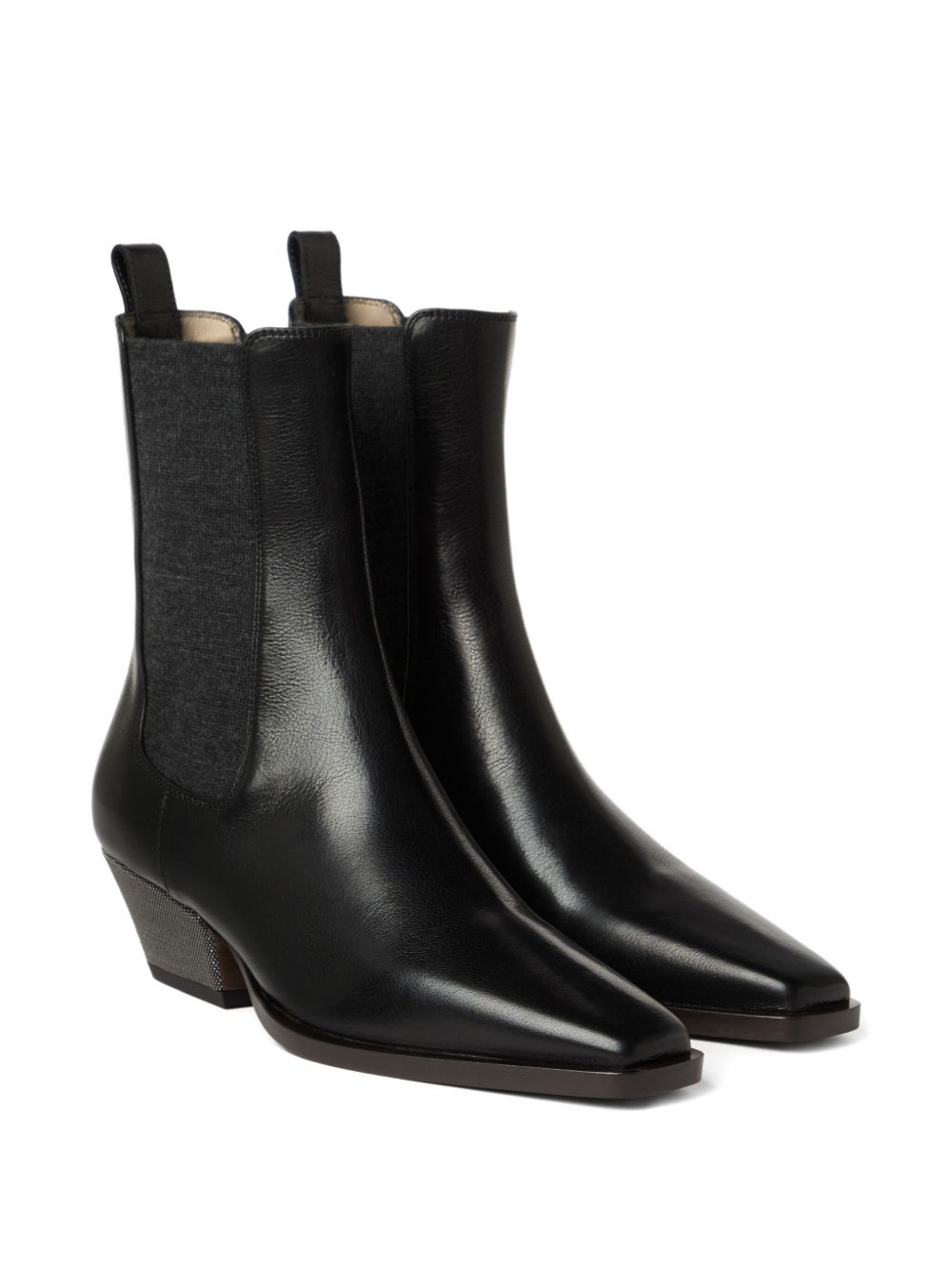 Bottes Brunello Cucinelli noires