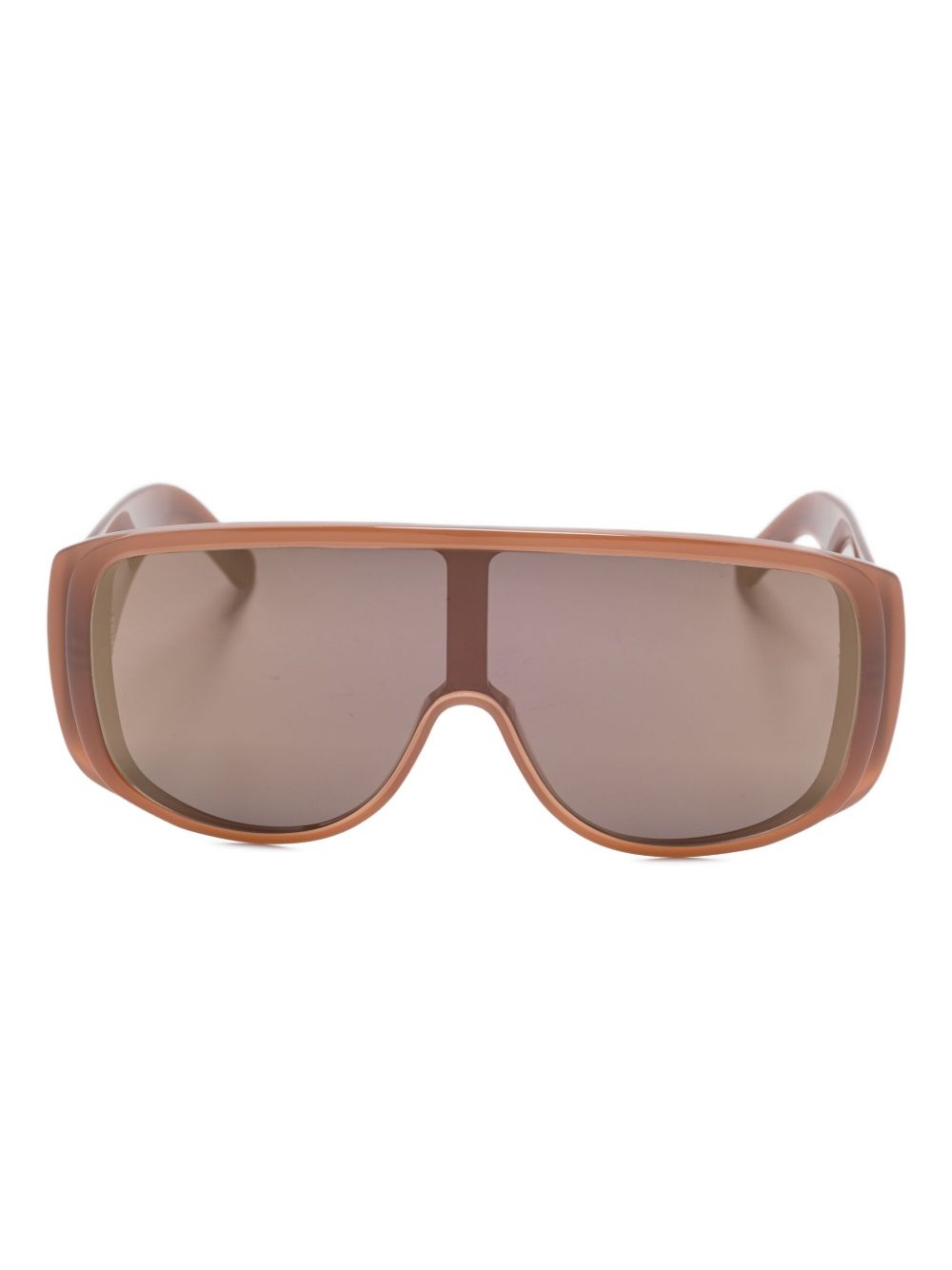 Lunettes de soleil MM6 Maison Margiela Mask à monture géométrique