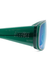 Lunettes de soleil MM6 Maison Margiela Mask en soie et nylon