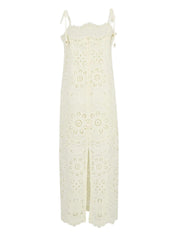 Zimmermann 032C Dresses Ivory silk embroidered
