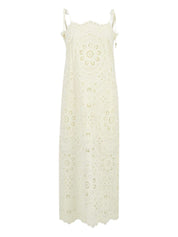 Zimmermann 032C Dresses Ivory silk embroidered
