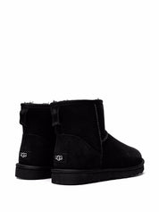 Bottes Ugg Australia en daim et peau lainée noire