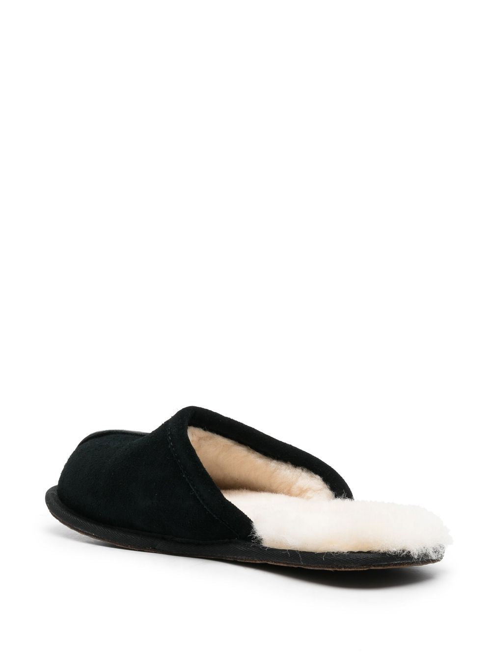 Sandales Ugg Australia noires en soie et nylon