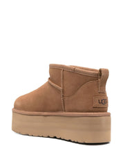 Bottes Ugg Australia en cuir de veau beige