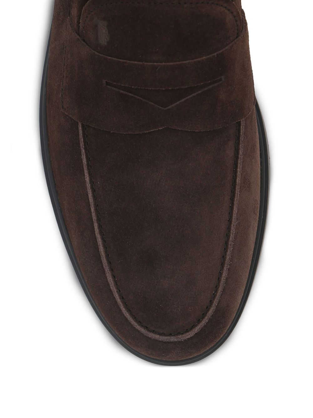 Tod'S Flat shoes Brown suede loafers