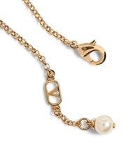 Bracelet VLogo Valentino Garavani avec détail en fausses perles