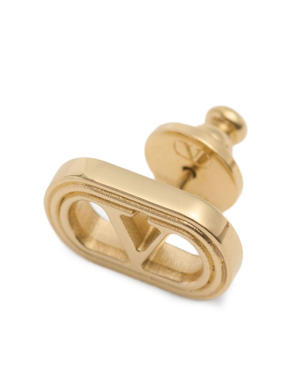 Valentino Garavani VLogo earrings in gold-tone bronze