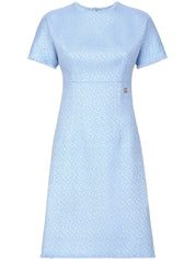 Dolce & Gabbana Dresses Clear Blue bouclé A-line