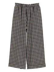 Daniela Gregis trousers — Black wool pajama trousers