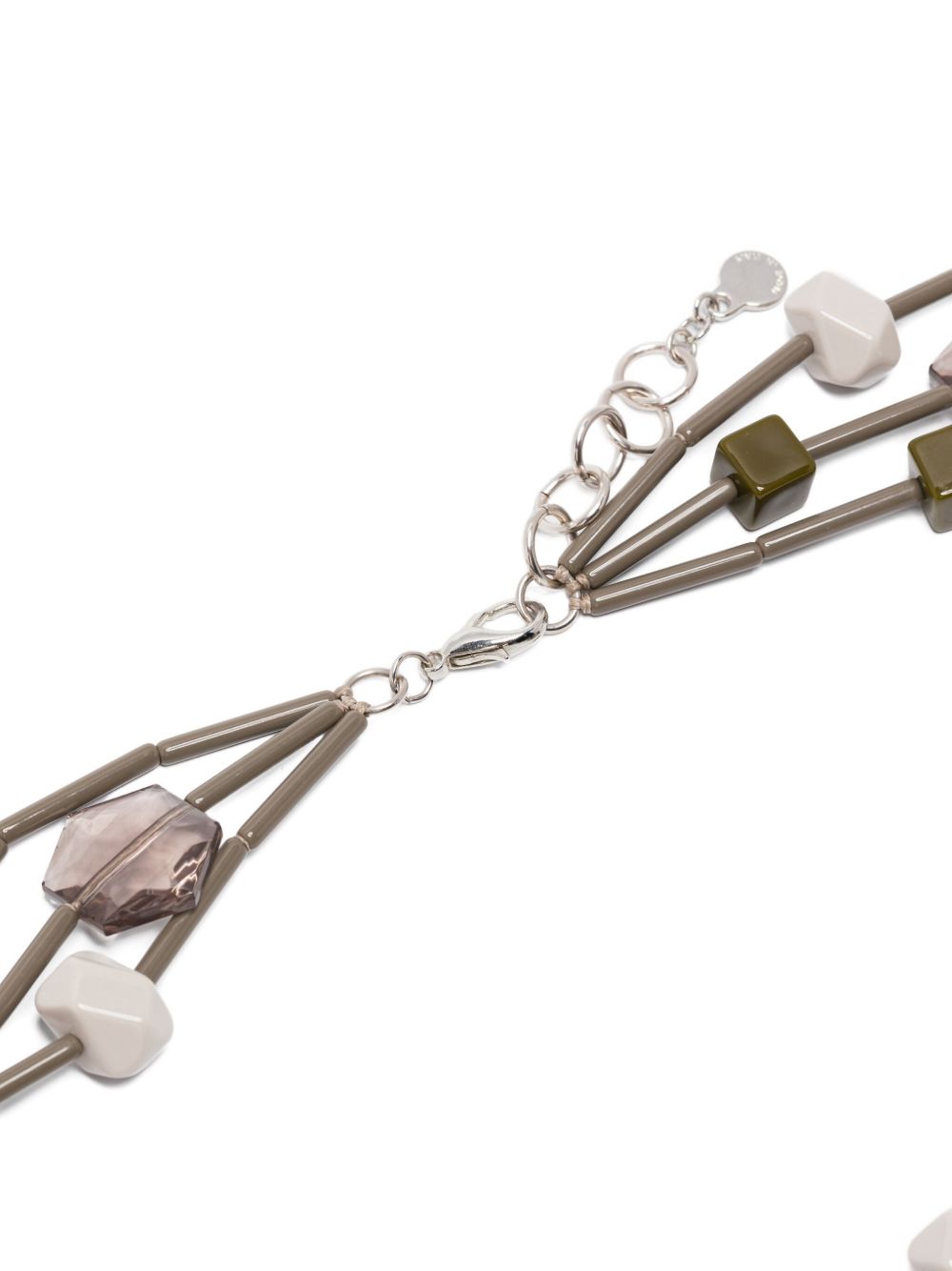 EMPORIO ARMANI EXCLUSIVE Bijoux Green necklace — Luxury Jewellery