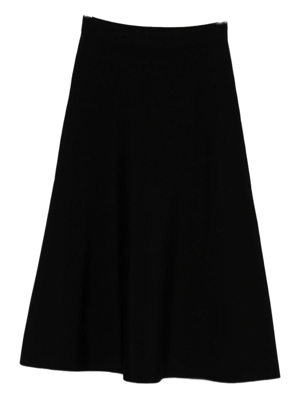 Emporio Armani skirts — Black midi A-line skirt