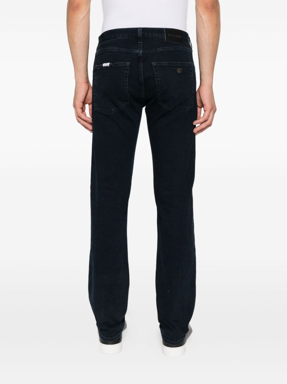 Emporio Armani Jeans Blue — Men’s Cotton Five‑Pocket Jeans
