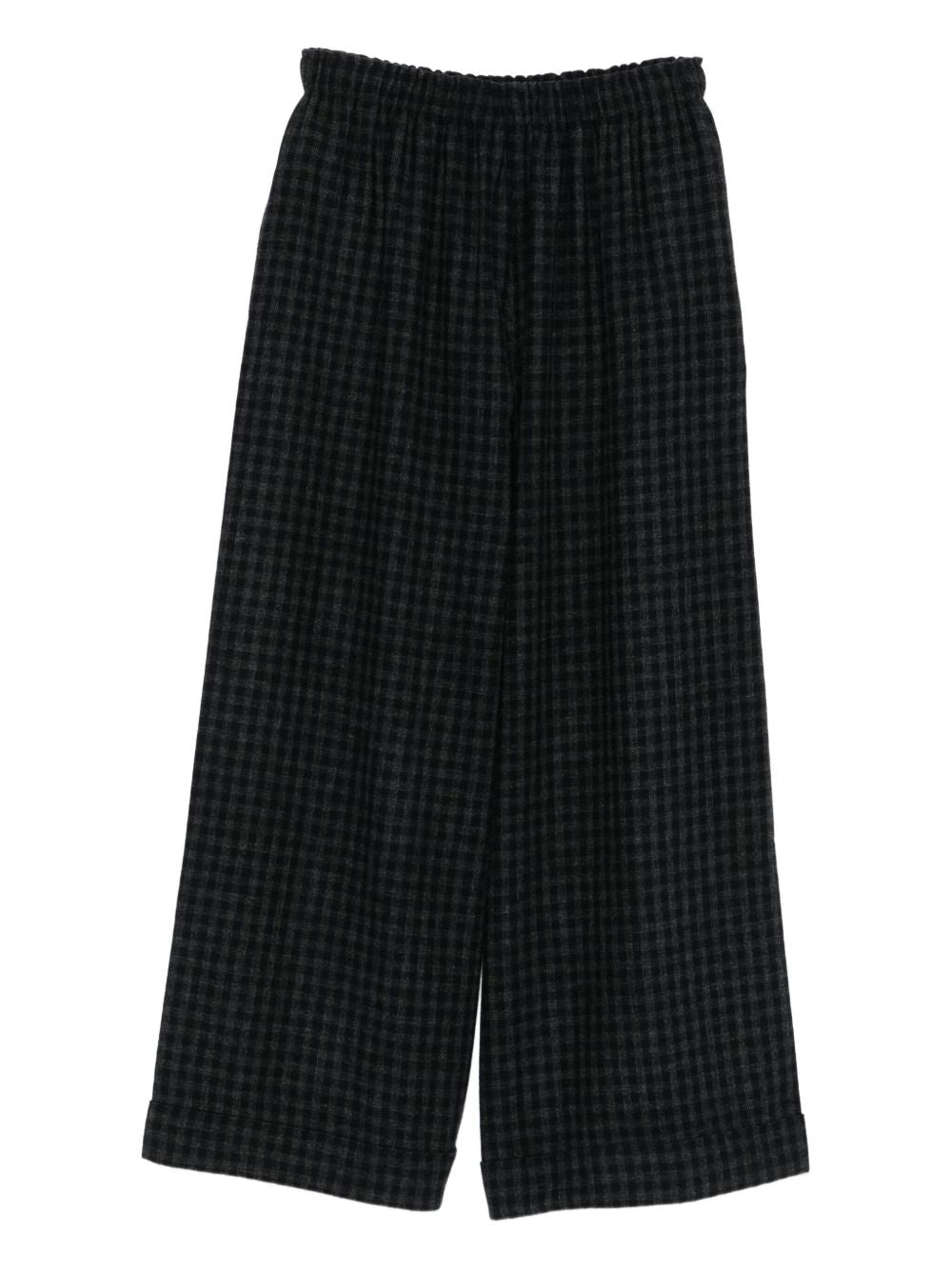 Daniela Gregis Grey Wool Trousers — Tailored Comfort