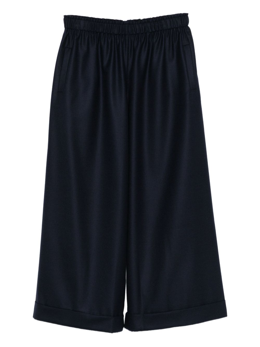 Daniela Gregis Blue Wool Trousers — Tailored Comfort