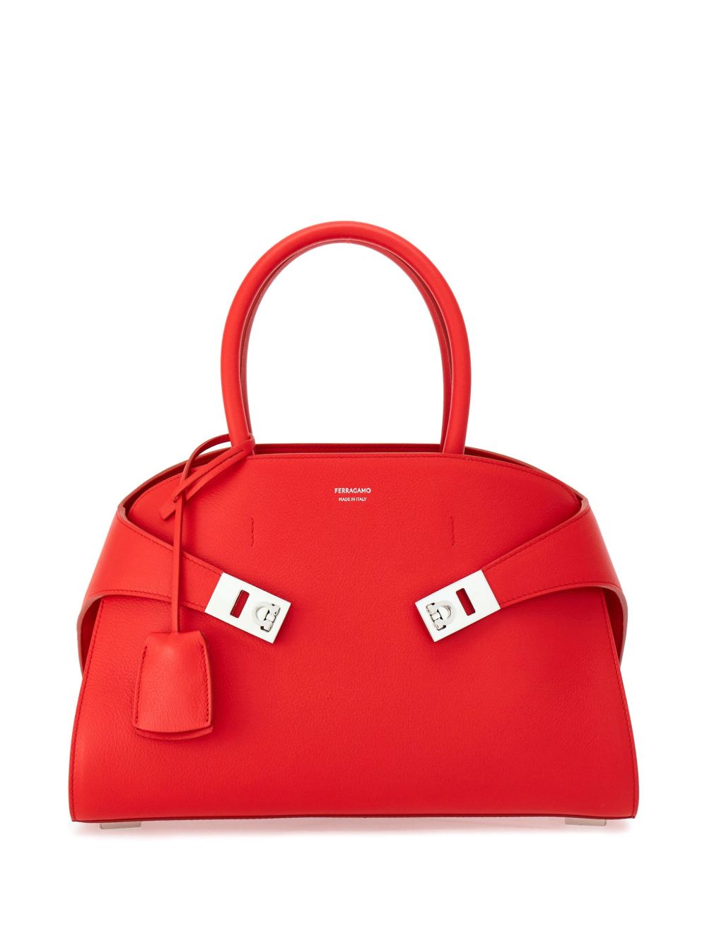 Ferragamo Bags.. Red leather tote