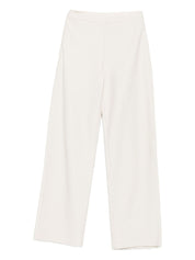 Emporio Armani Ivory Trousers — High‑Waisted Elegance