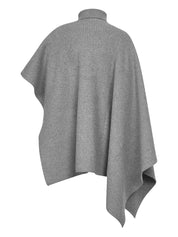 Stella McCartney Jackets Grey wool cashmere poncho