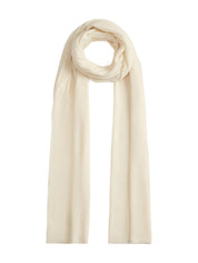 Fabiana Filippi Scarfs White ribbed knit