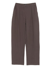 Emporio Armani Trousers — Dove Grey Cotton Blend