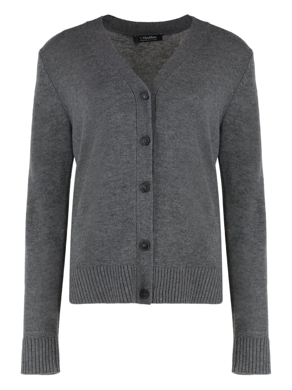 Pulls S Max Mara Cardigan en laine grise