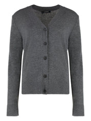 Pulls S Max Mara Cardigan en laine grise