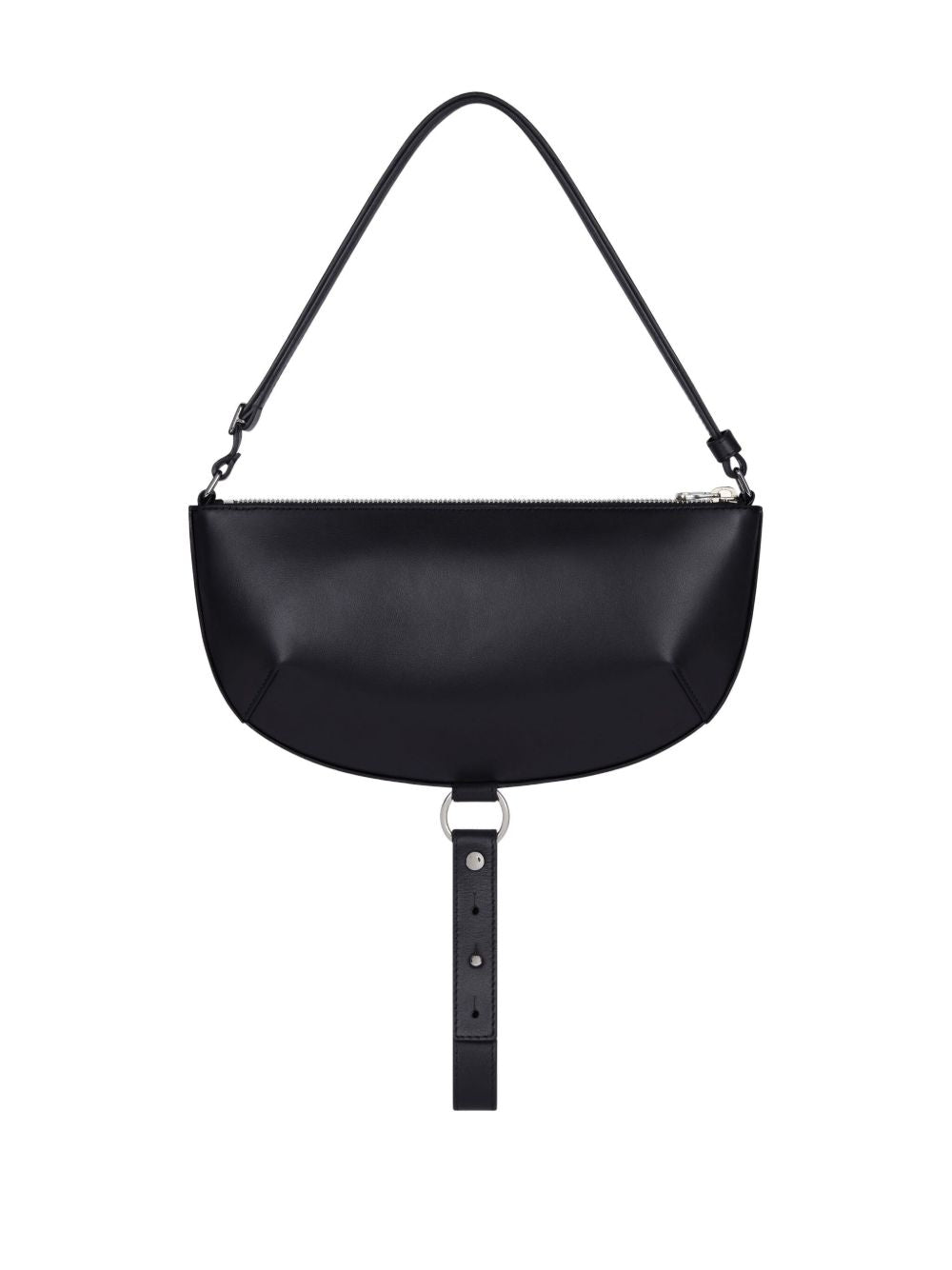 Courreges Pre Bags.. Sac bandoulière en cuir noir