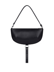 Courreges Pre Bags.. Sac bandoulière en cuir noir