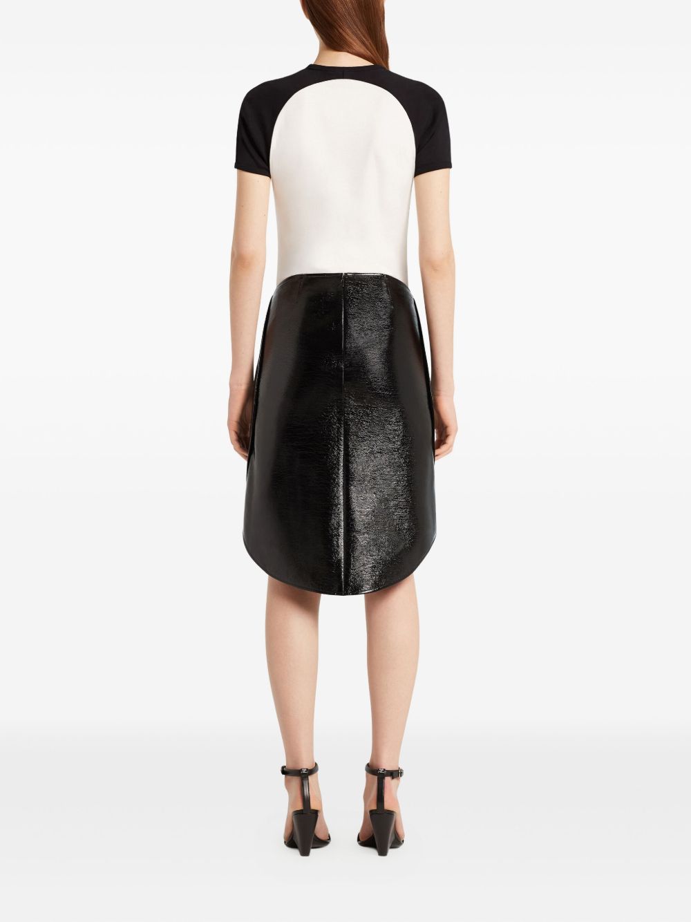 Courreges Pre T-shirts and Polos White cotton logo tee