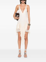 The Attico Dresses Ivory mini dress