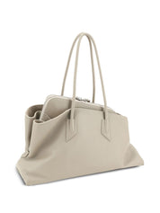 White leather shoulder bag — The Attico La Passeggiata