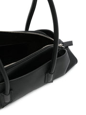 La Passeggiata Small Black Shoulder Bag — The Attico