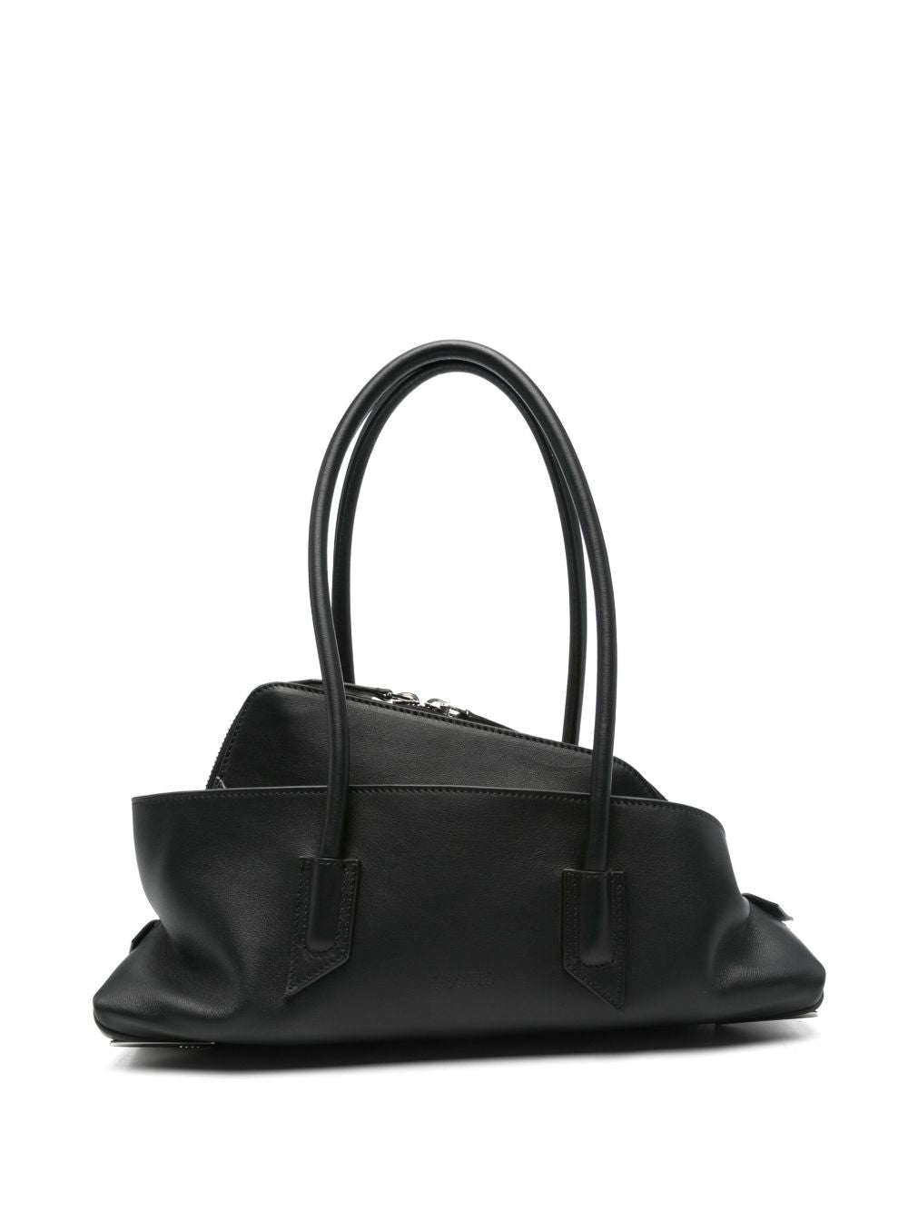 La Passeggiata Small Black Shoulder Bag — The Attico