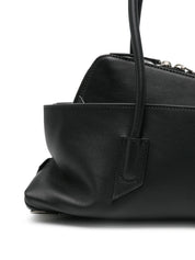 La Passeggiata Small Black Shoulder Bag — The Attico