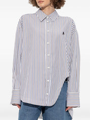 The Attico Shirts MultiColour striped cotton