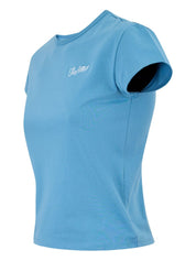 Le t-shirt Attico en jersey bleu clair
