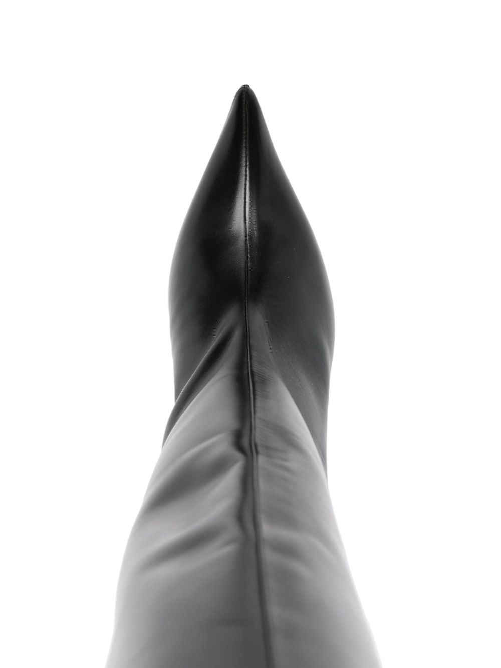 The Attico Boots — Black Leather Boots