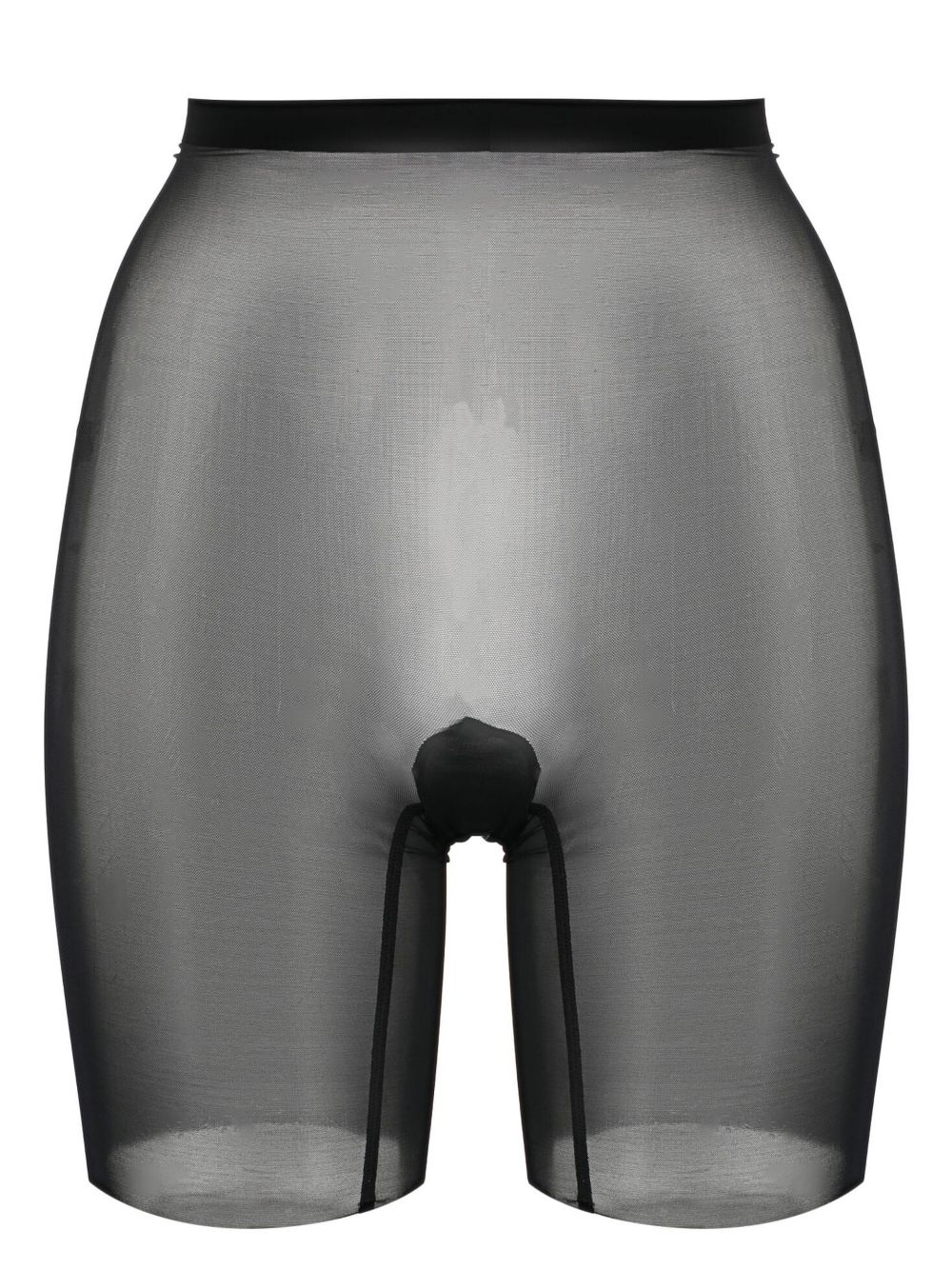 Wolford Shorts Black shaping tulle