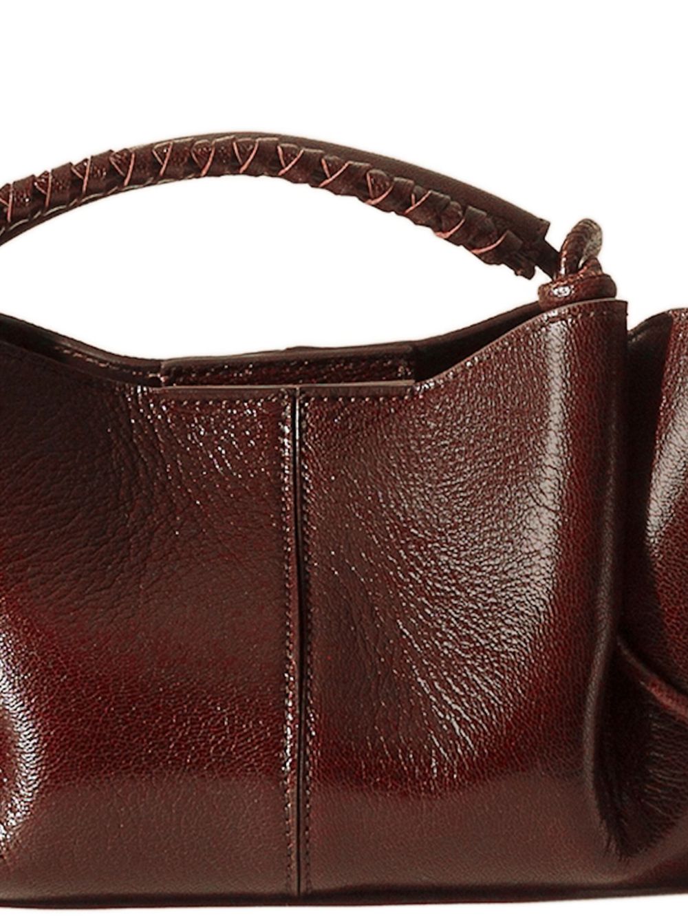 Hereu Arta mini leather handbag Brown