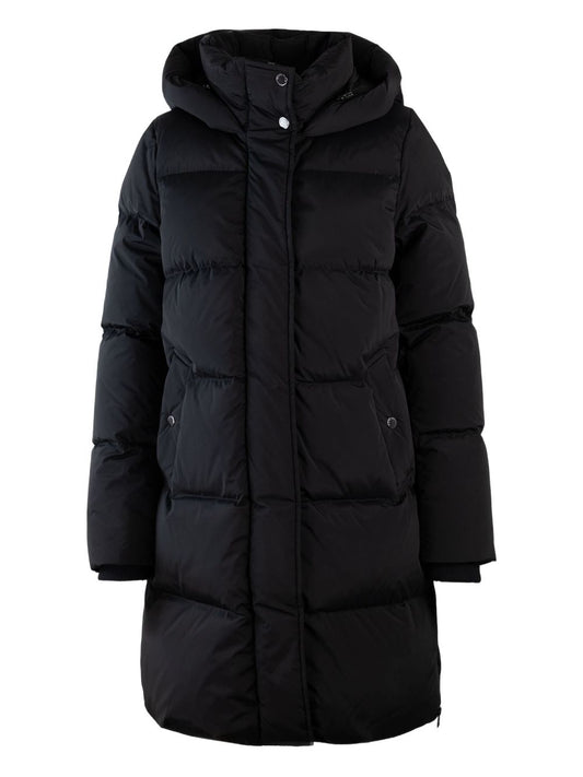 Black Kelly Long Down Jacket — Woolrich