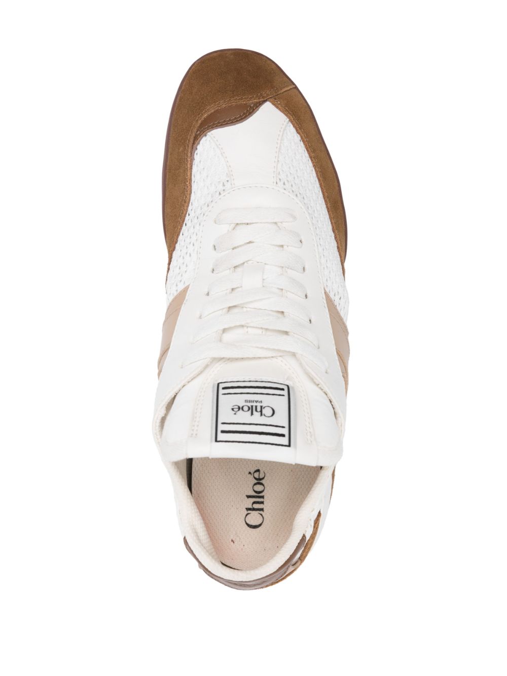 Chloé Chloè Sneakers Brown suede and recycled design