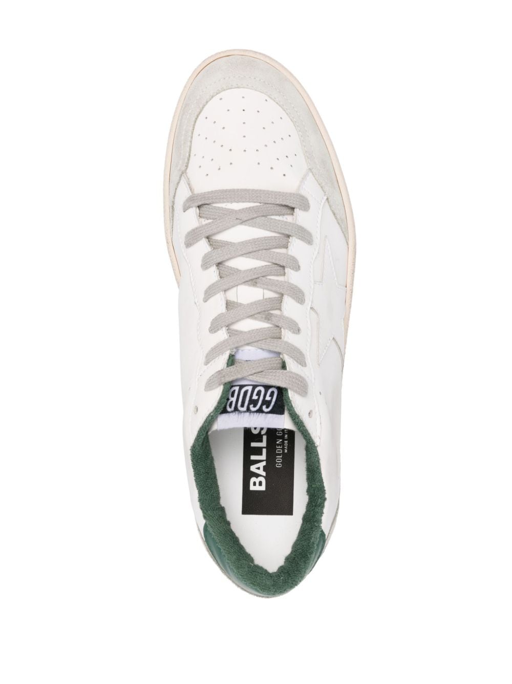 Golden Goose Sneakers Green leather