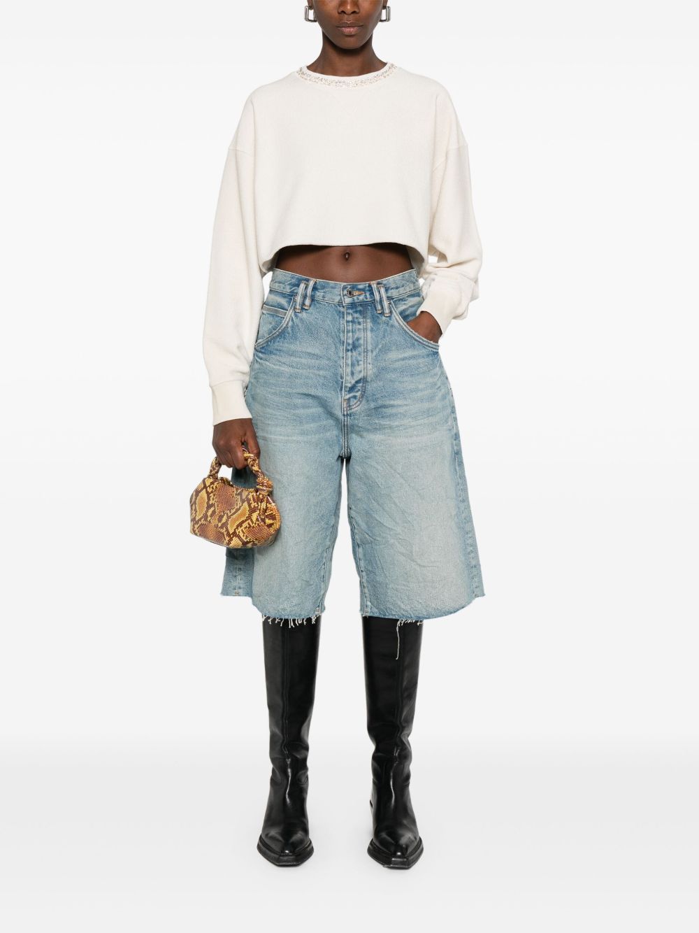 Pulls Golden Goose Blanc