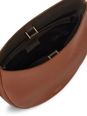 Sacs Ferragamo. Sac hobo moyen en cuir marron