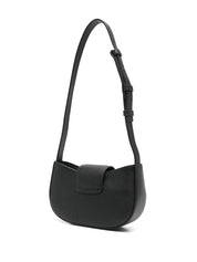 Sacs Ferragamo. Sac bandoulière en cuir noir