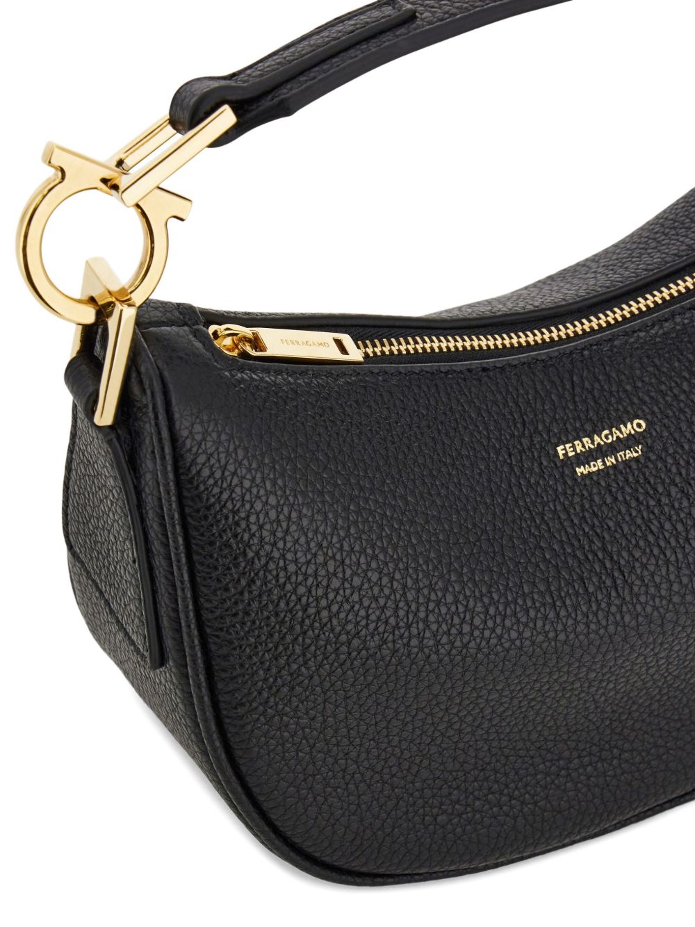 Ferragamo Bags.. Black leather handbag