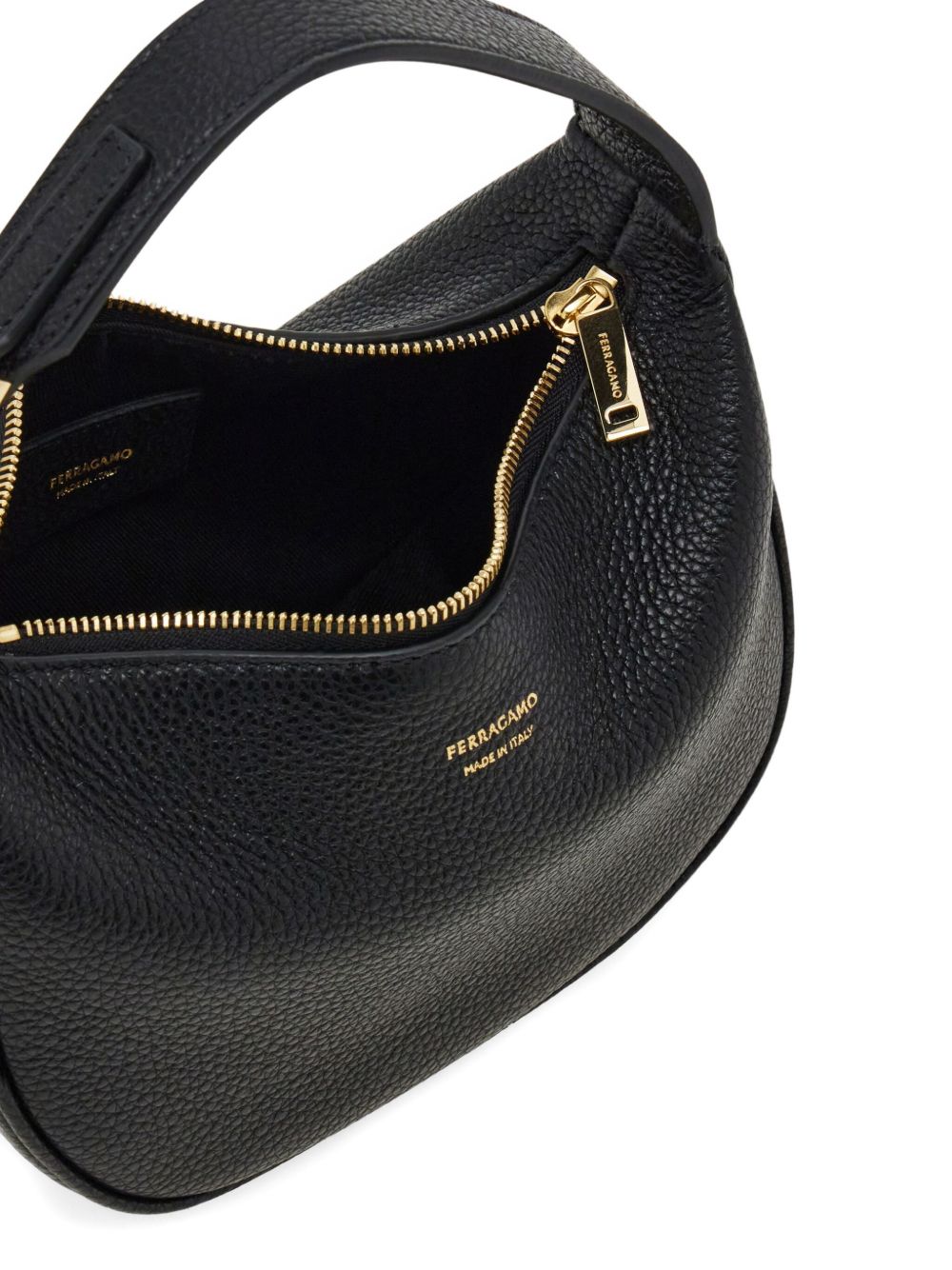 Ferragamo Bags.. Black leather handbag