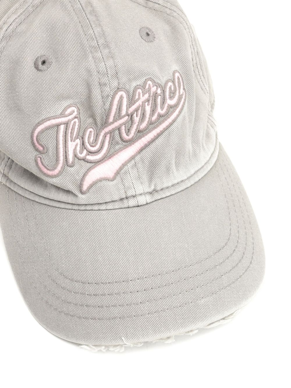 The Attico Hats Light Grey