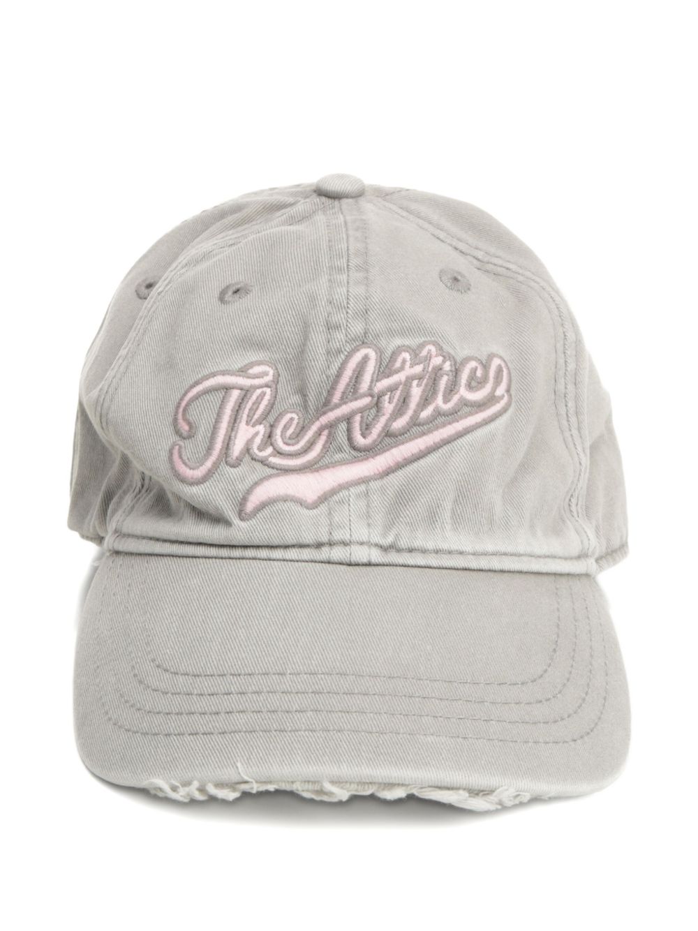The Attico Hats Light Grey