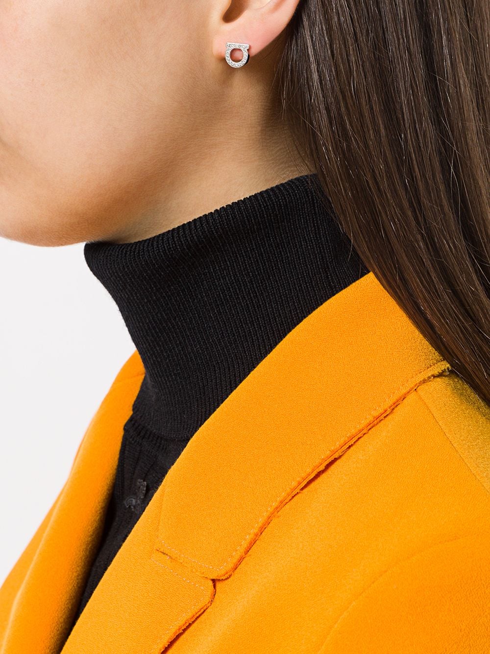 Boucles d'oreilles en argent Ferragamo Bijoux