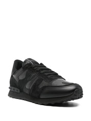 Zapatillas Valentino Garavani de piel de becerro negra